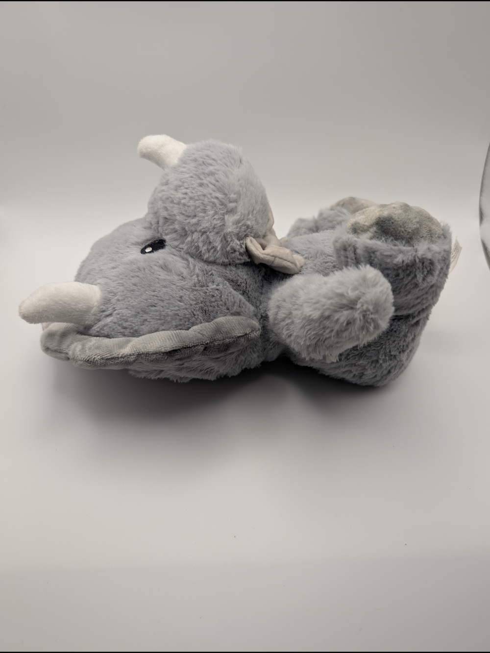 9" Plush Gray Rhinoceros Rhino With Bowtie Publix Supermarket - Picture 4 of 9